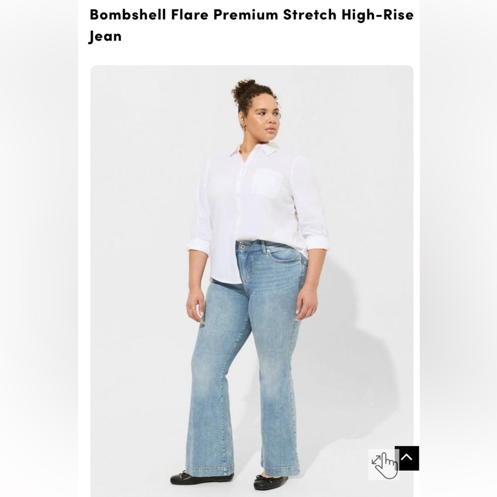 BOMBSHELL Flare Premium Stretch Jeans NWT